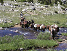 USA-Wyoming-Wind River Wilderness Horse Ranch